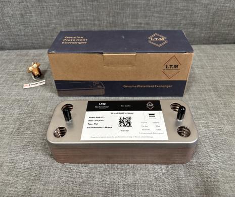 Теплообменник ГВС для котла Ariston UNO 16 пластин