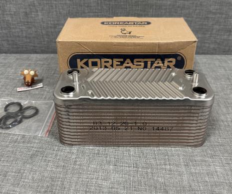 Теплообменник ГВС для котла Koreastar Premium 40